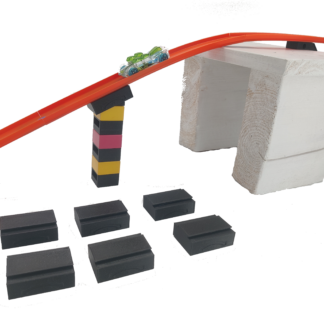 6 Adaptateurs Pivot compatible Hot Wheels et Duplo